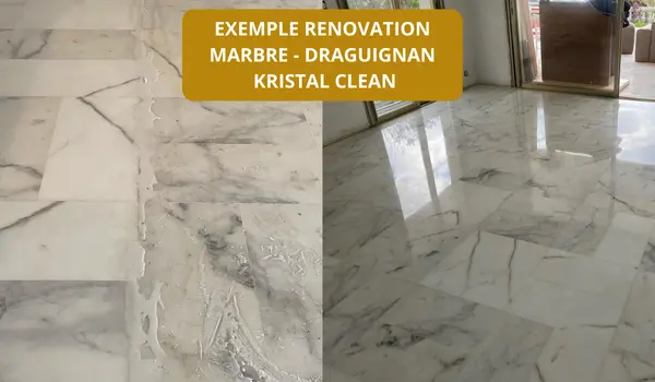 exemple renovation marbre draguignan