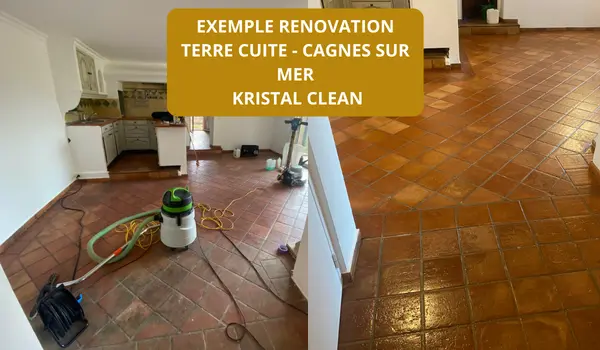 renovation de sol en terre cuite cagnes sur mer